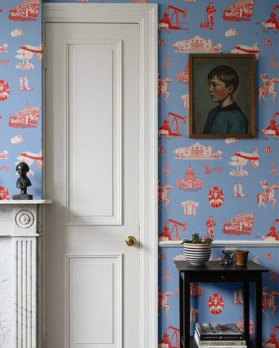 Texas Toile Peel & Stick Wallpaper Peel & Stick Wallpaper Katie Kime