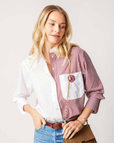 The Brooklyn Button Down Top Katie Kime