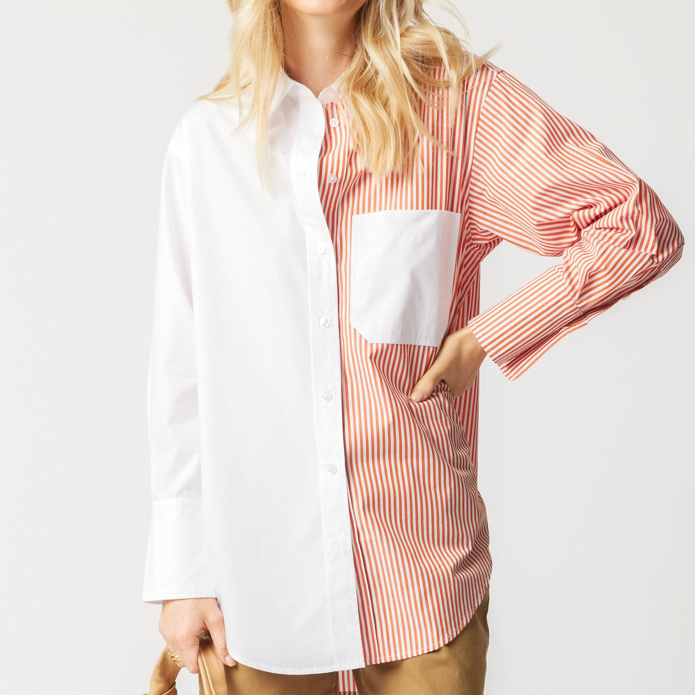 The Brooklyn Button Down Top Katie Kime