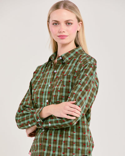 The Charlotte in Holiday Bows Top Katie Kime