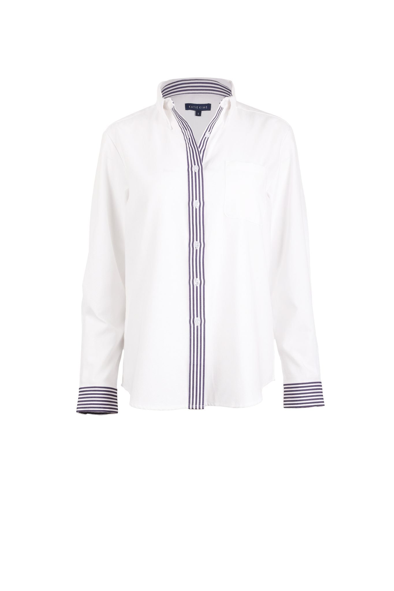 Top The Chelsea Button Down Katie Kime