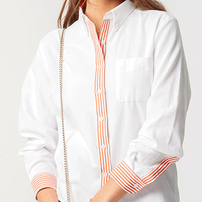 The Chelsea Button Down Top Katie Kime