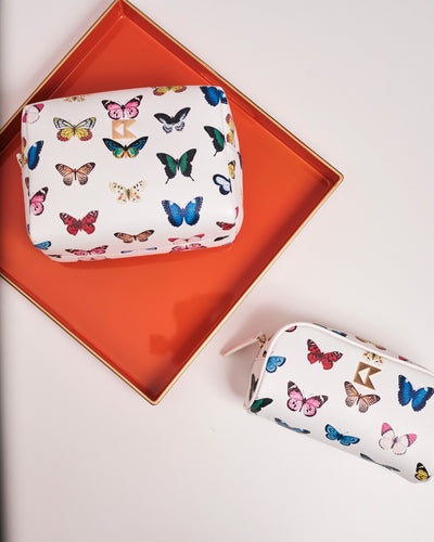 The Classic Accessory  Bag in Mariposa Toiletry Bags Multi / Medium Katie Kime