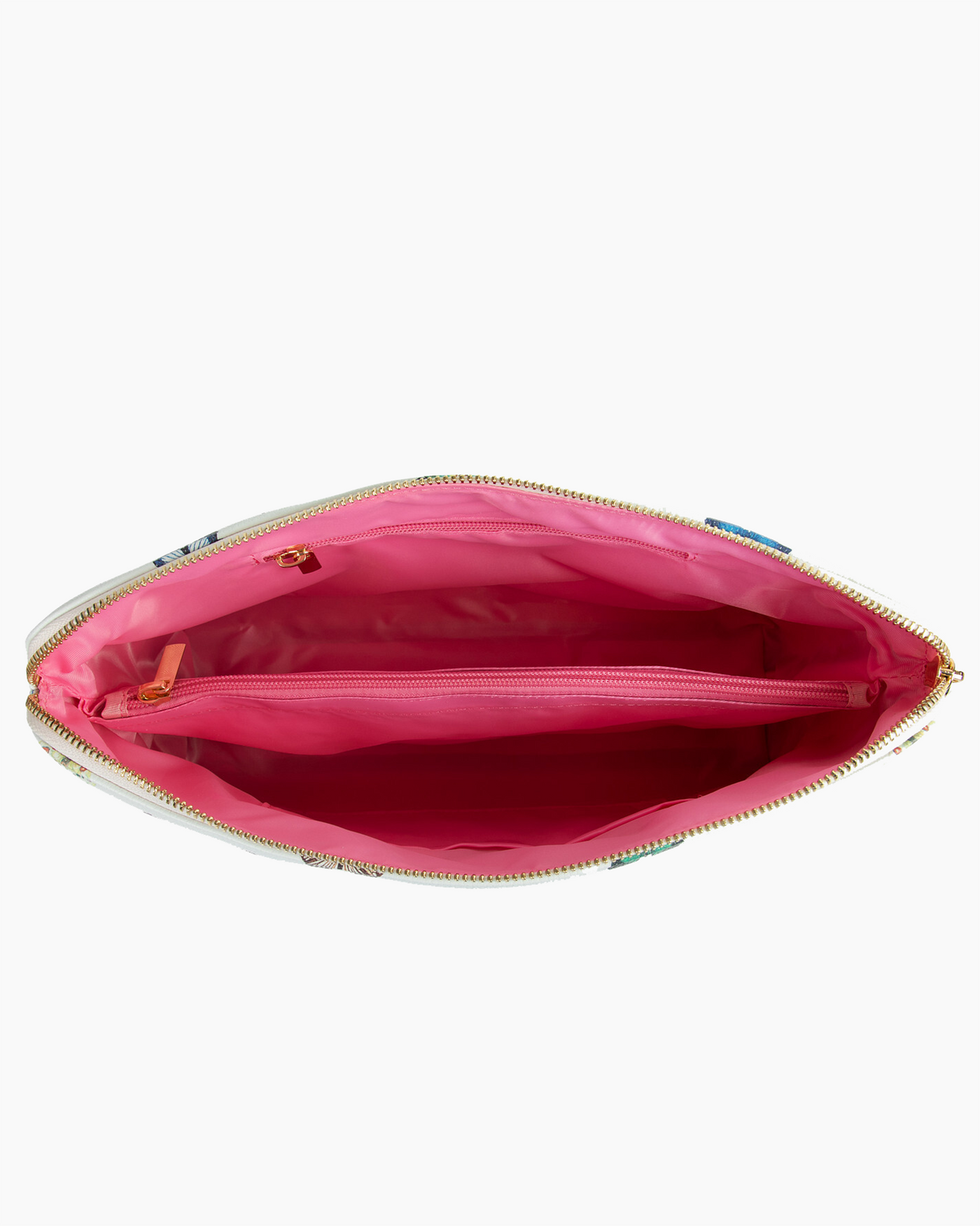 The Oversized Accessory Bag in Story Toiletry Bags Pink / Large Katie Kime