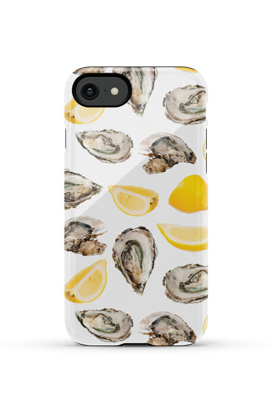 The World is Your Oyster iPhone Case Phone Case Yellow / iPhone SE (2022) / Tough Katie Kime