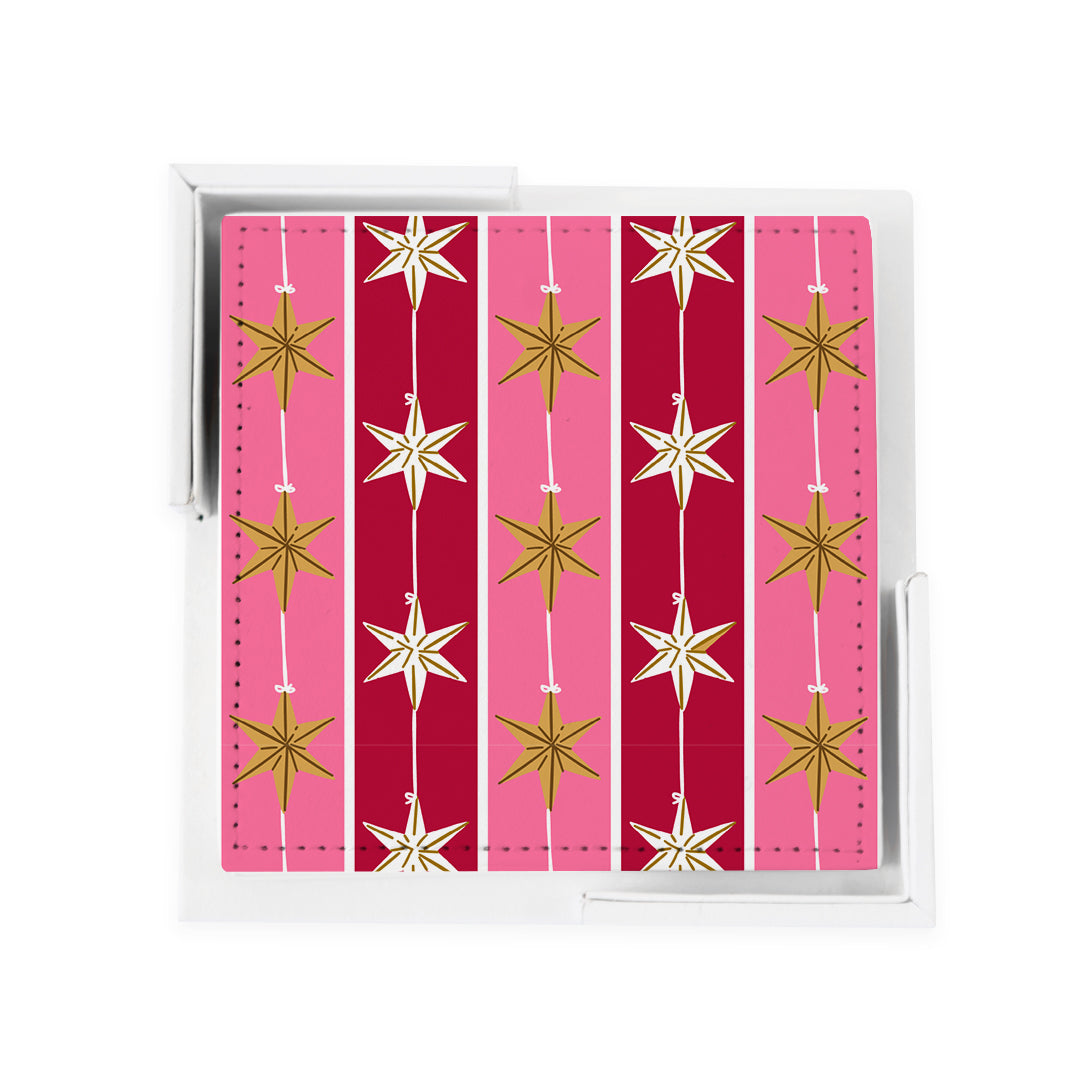 Tree Topper Coaster Set Coaster Set Multi Katie Kime