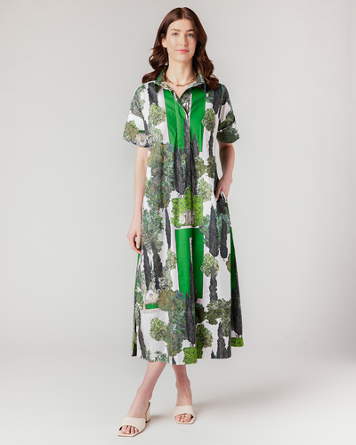 Tusacan Villa Taza Maxi Dress Dress Green / XS Katie Kime