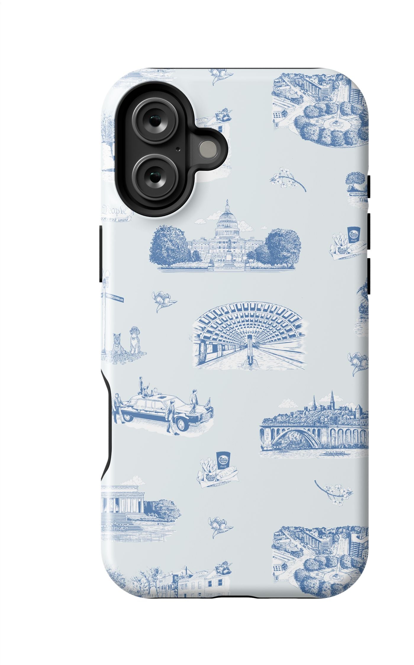 Washington DC Toile iPhone Case Phone Case Katie Kime