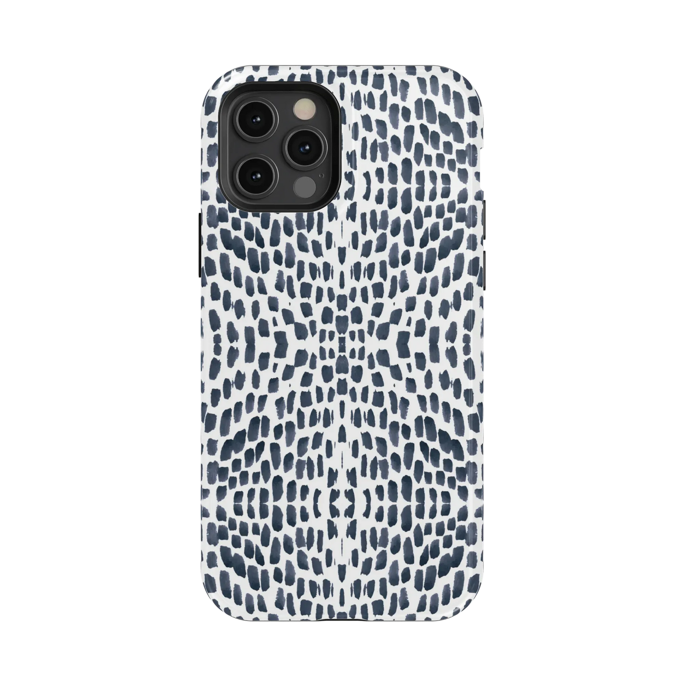 Watermarks iPhone Case Phone Case Navy / iPhone 12 Pro / MagSafe Tough Katie Kime