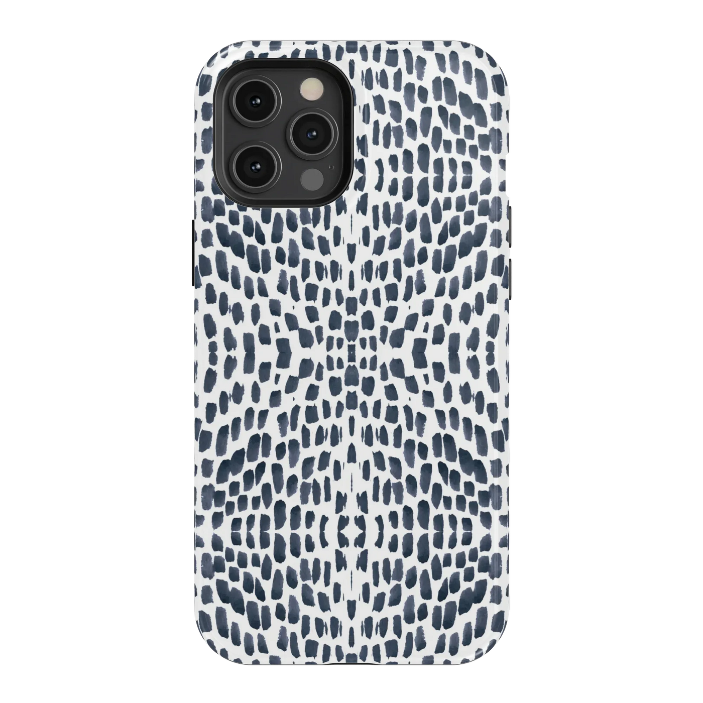 Watermarks iPhone Case Phone Case Navy / iPhone 12 Pro Max / MagSafe Tough Katie Kime