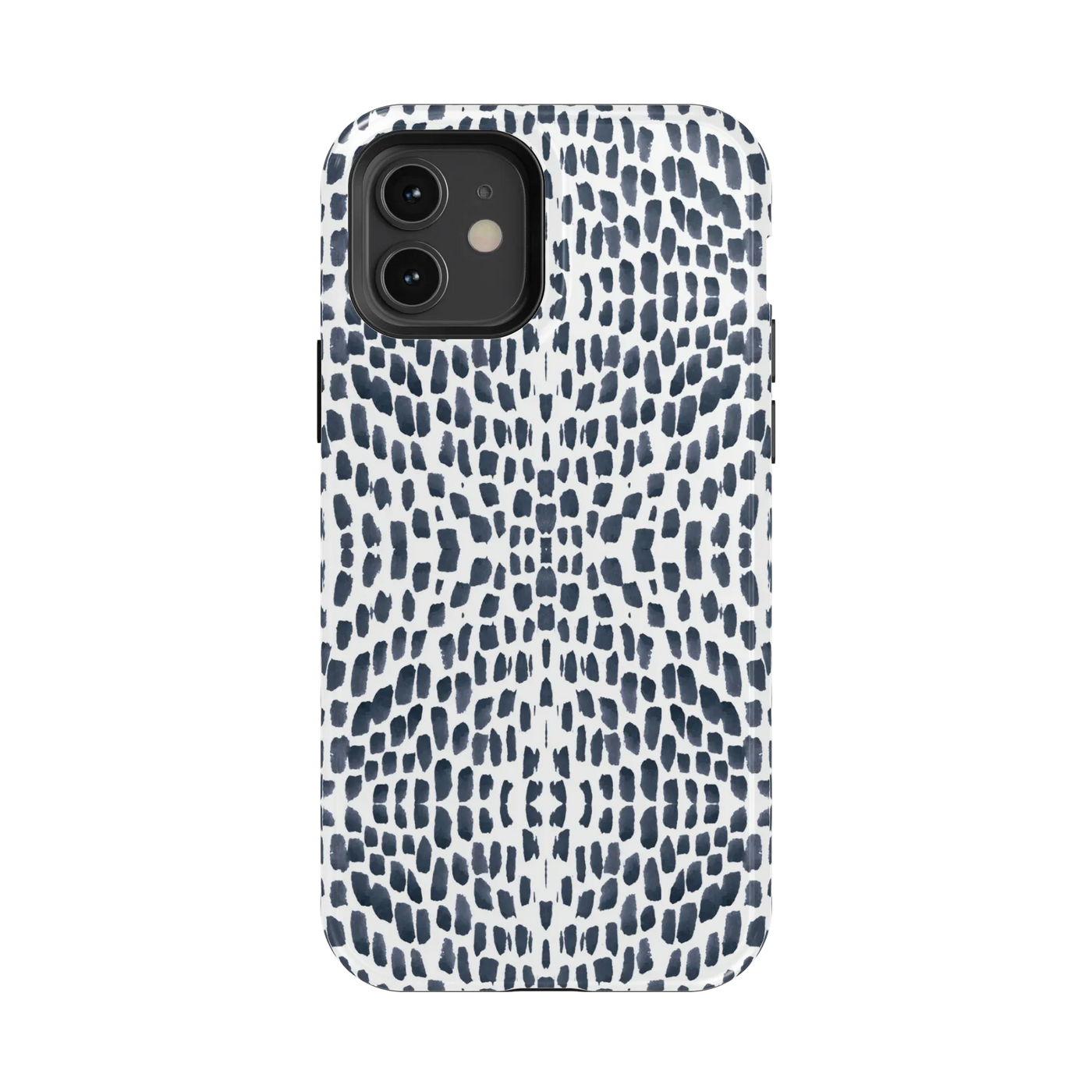 Watermarks iPhone Case Phone Case Navy / iPhone 12 / Tough Katie Kime