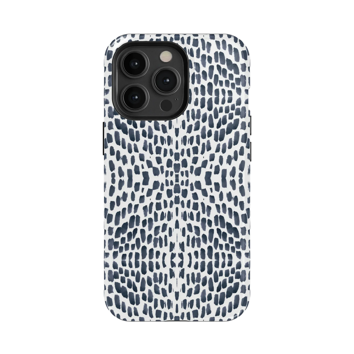 Watermarks iPhone Case Phone Case Navy / iPhone 13 Pro / MagSafe Tough Katie Kime