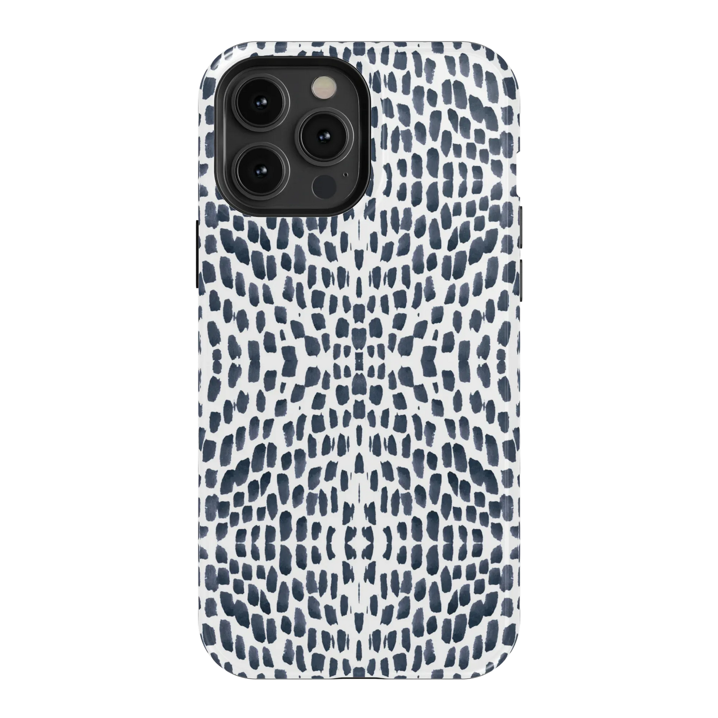 Watermarks iPhone Case Phone Case Navy / iPhone 13 Pro Max / MagSafe Tough Katie Kime