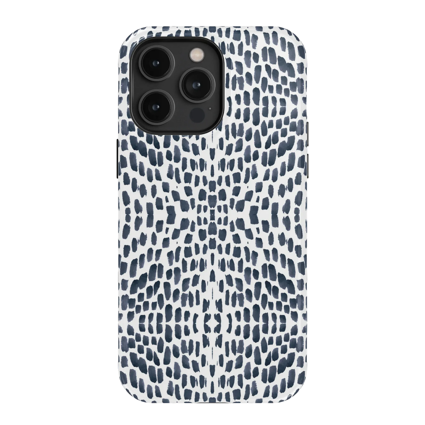 Watermarks iPhone Case Phone Case Navy / iPhone 14 Pro Max / MagSafe Tough Katie Kime