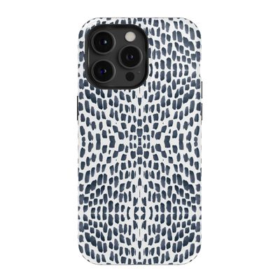 Watermarks iPhone Case Phone Case Navy / iPhone 15 Pro Max / MagSafe Tough Katie Kime