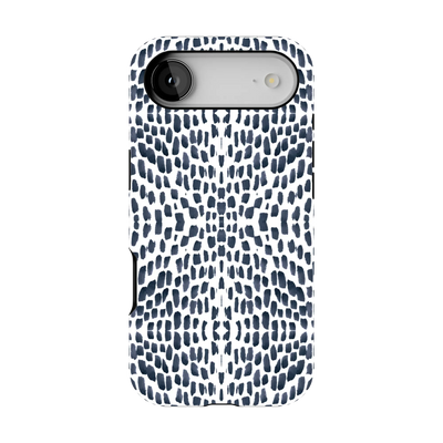 Watermarks iPhone Case Phone Case Navy / iPhone 17 Air / MagSafe Tough Katie Kime