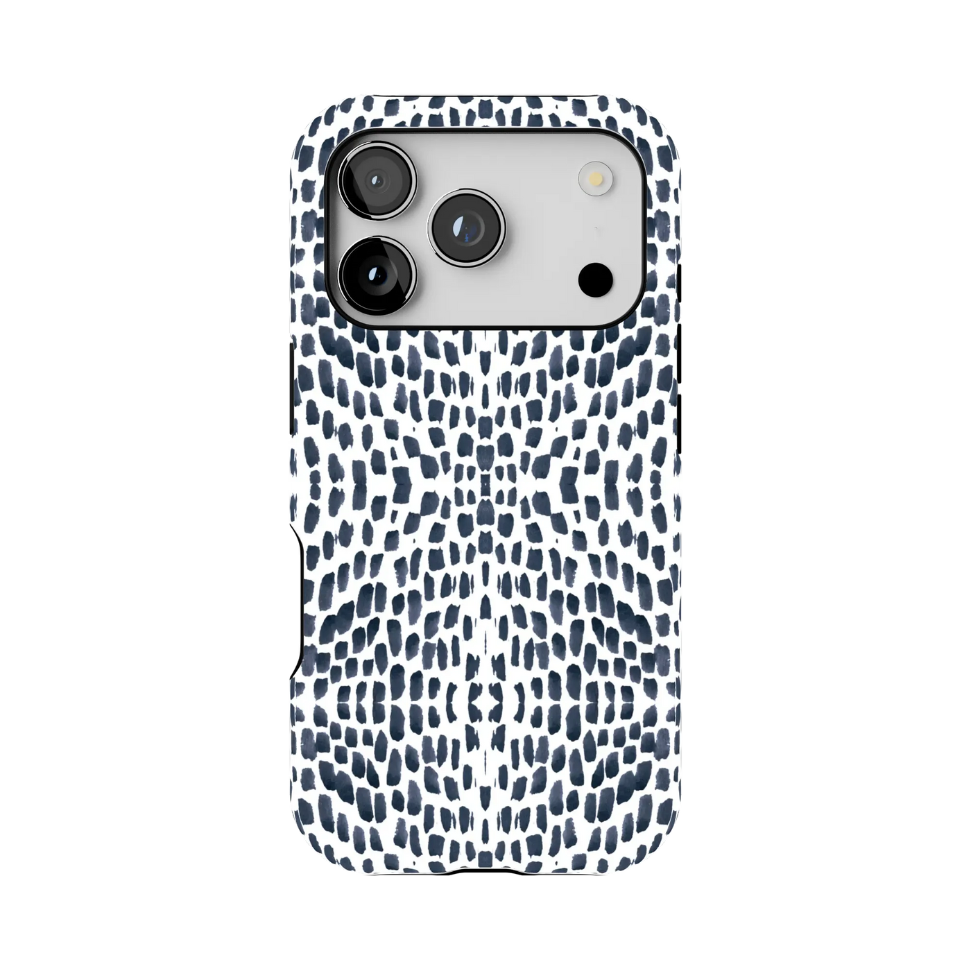 Watermarks iPhone Case Phone Case Navy / iPhone 17 Pro / MagSafe Tough Katie Kime