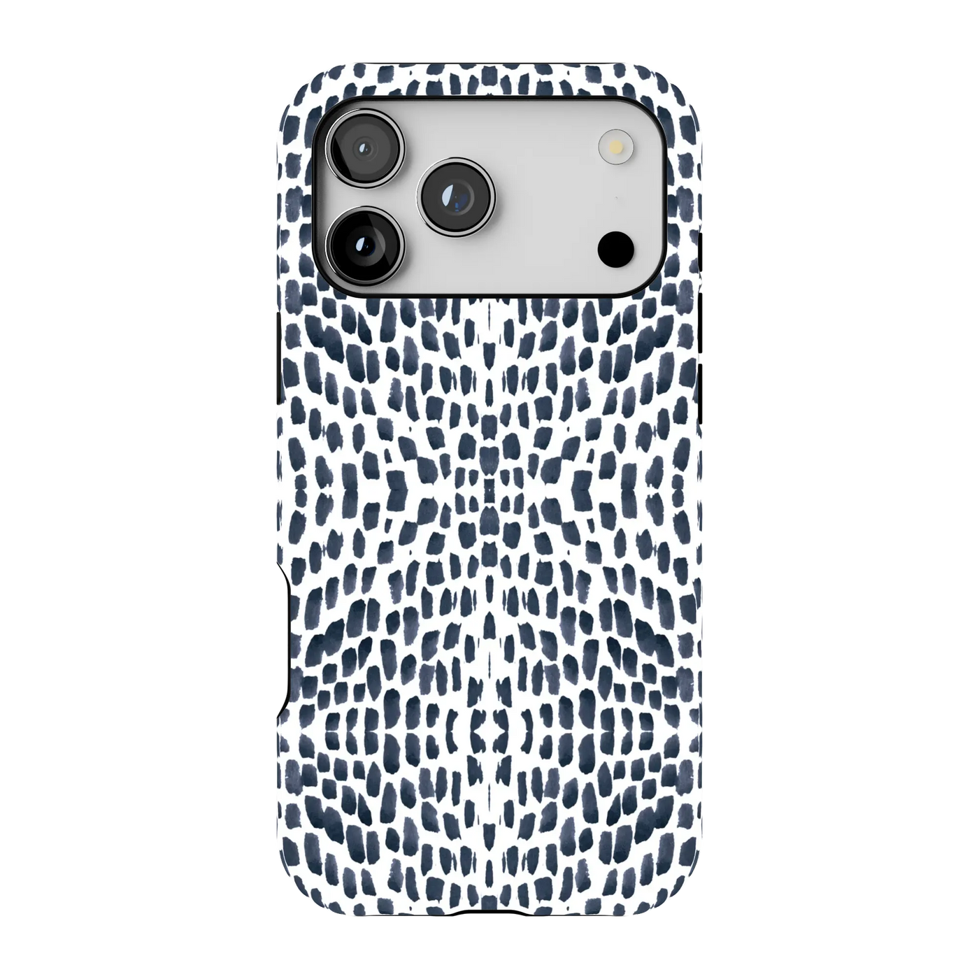Watermarks iPhone Case Phone Case Navy / iPhone 17 Pro Max / MagSafe Tough Katie Kime