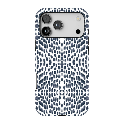 Watermarks iPhone Case Phone Case Navy / iPhone 17 Pro Max / MagSafe Tough Katie Kime