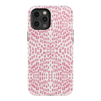 Watermarks iPhone Case Phone Case Pink / iPhone 12 Pro Max / MagSafe Tough Katie Kime