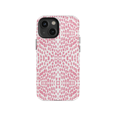 Watermarks iPhone Case Phone Case Pink / iPhone 13 Mini / MagSafe Tough Katie Kime