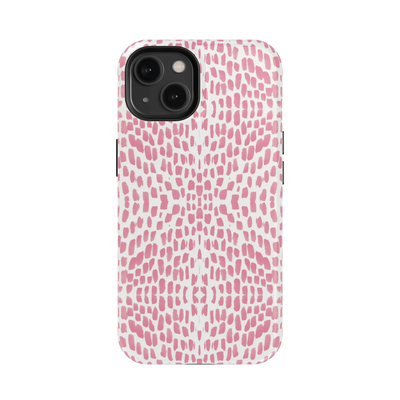 Watermarks iPhone Case Phone Case Pink / iPhone 14 / MagSafe Tough Katie Kime