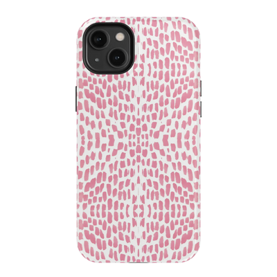Watermarks iPhone Case Phone Case Pink / iPhone 14 Plus / MagSafe Tough Katie Kime