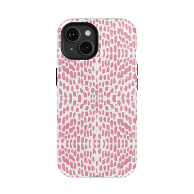 Watermarks iPhone Case Phone Case Pink / iPhone 15 / MagSafe Tough Katie Kime