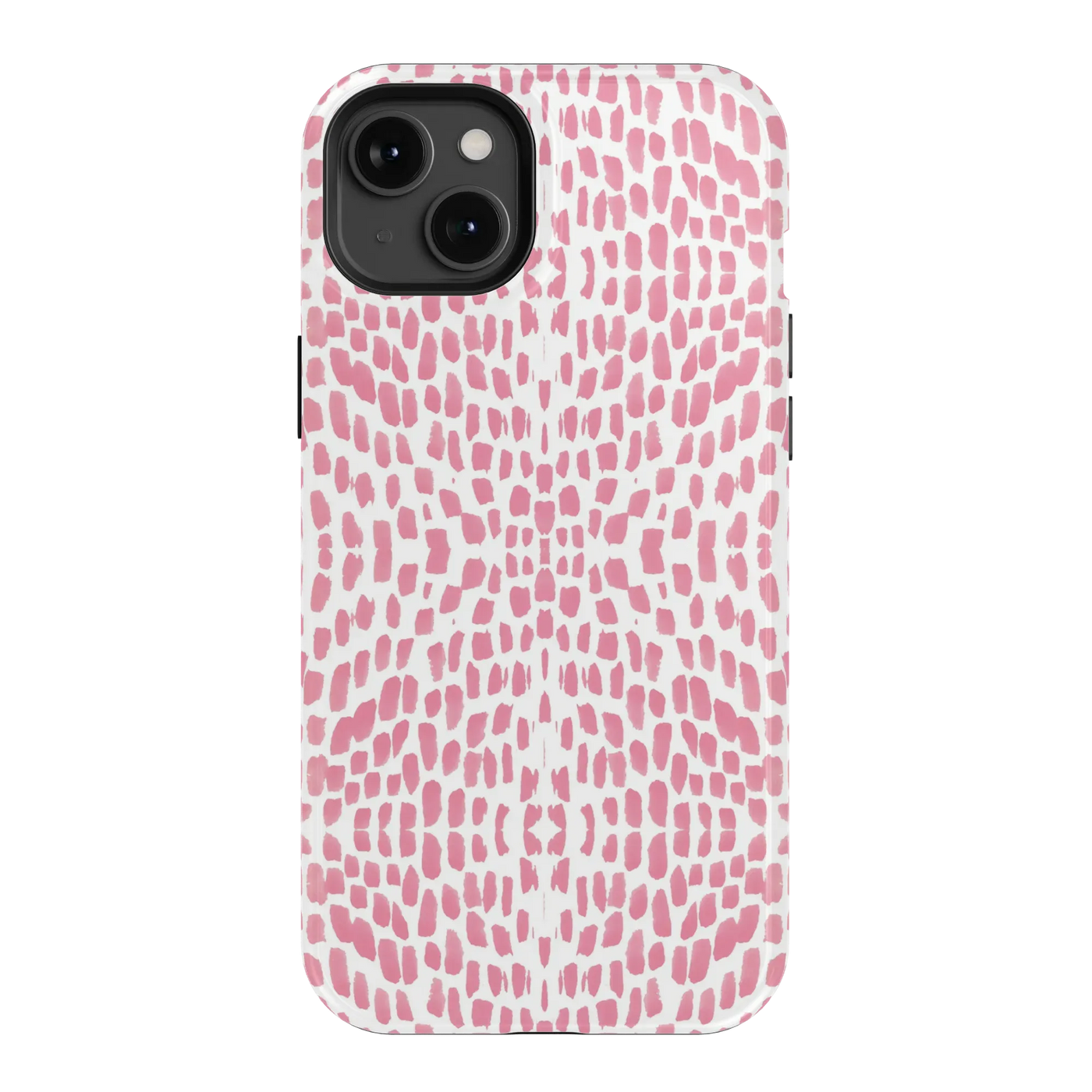 Watermarks iPhone Case Phone Case Pink / iPhone 15 Plus / MagSafe Tough Katie Kime