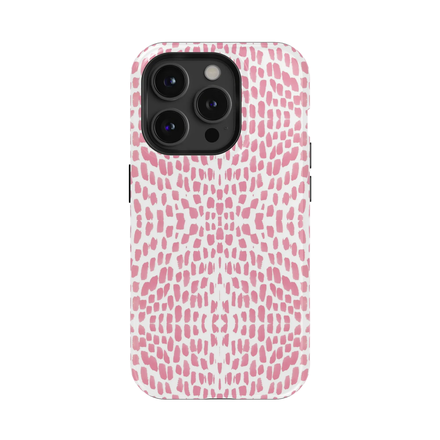 Watermarks iPhone Case Phone Case Pink / iPhone 15 Pro / MagSafe Tough Katie Kime