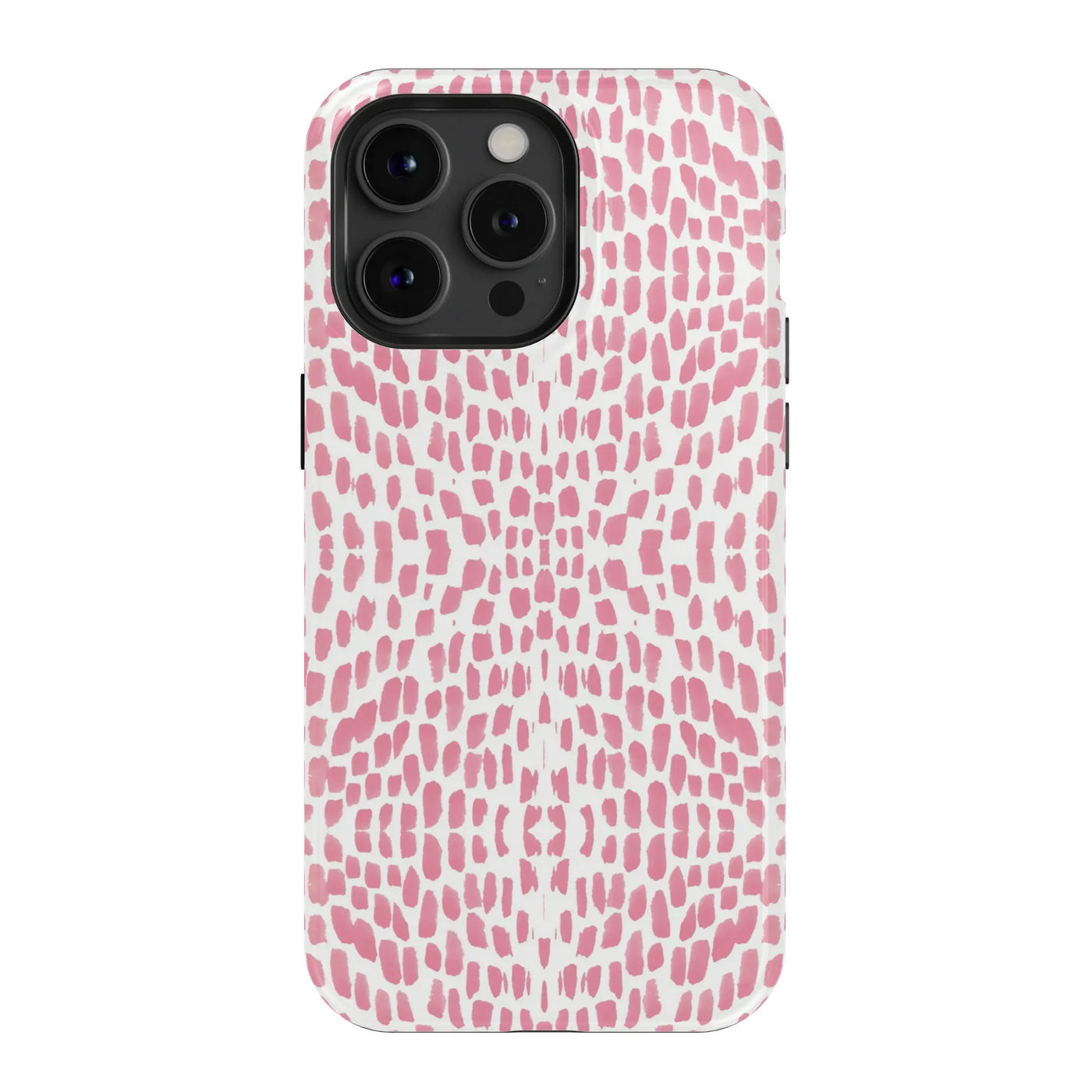 Watermarks iPhone Case Phone Case Pink / iPhone 15 Pro Max / MagSafe Tough Katie Kime