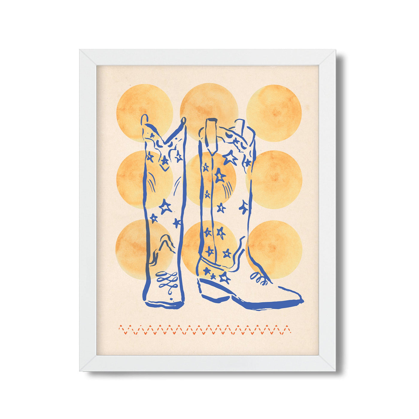 Western Stardust Gallery Print Gallery Print Mutli / 8x10 / White Frame Katie Kime