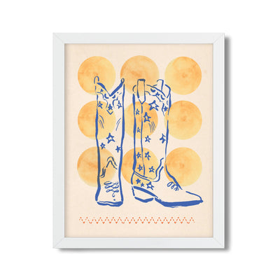Western Stardust Gallery Print Gallery Print Mutli / 8x10 / White Frame Katie Kime