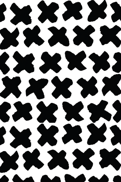 X's Peel & Stick Wallpaper Peel & Stick Wallpaper Katie Kime