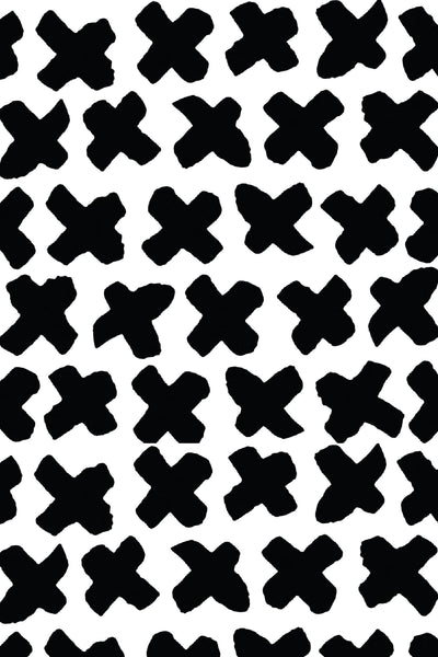 X's Peel & Stick Wallpaper Peel & Stick Wallpaper Katie Kime