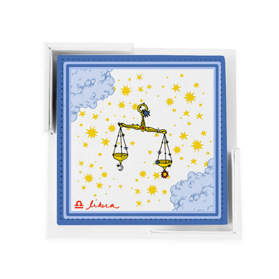 Zodiac Sign Coaster Set Coaster Set Libra Katie Kime