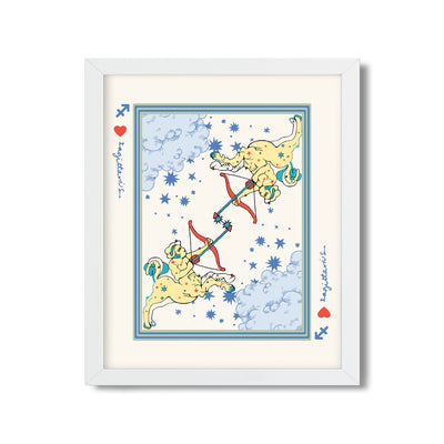 Zodiac Sign in Sagittarius Gallery Print Gallery Print Mutli / 8x10 / White Frame Katie Kime