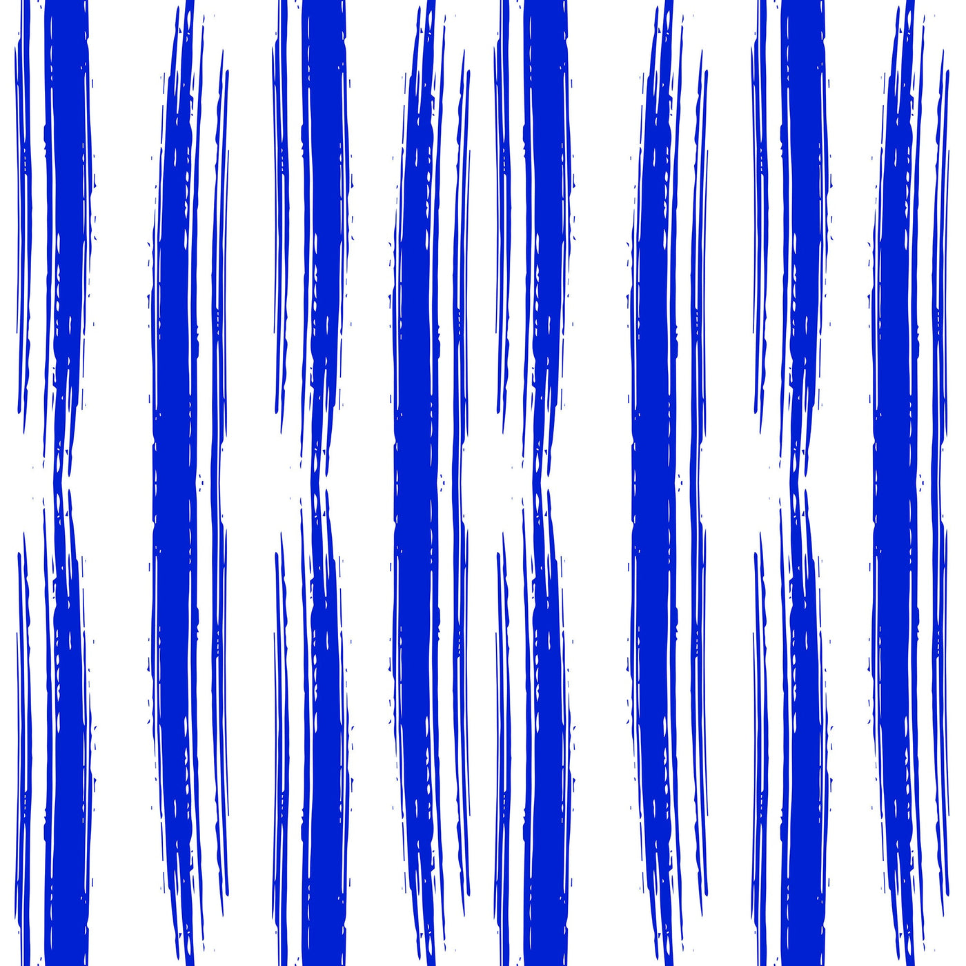 Wallpaper Double Roll / Blue Abstract Stripe Wallpaper Katie Kime