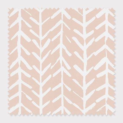 Arrows Fabric Fabric By The Yard / Cotton / Blush Katie Kime