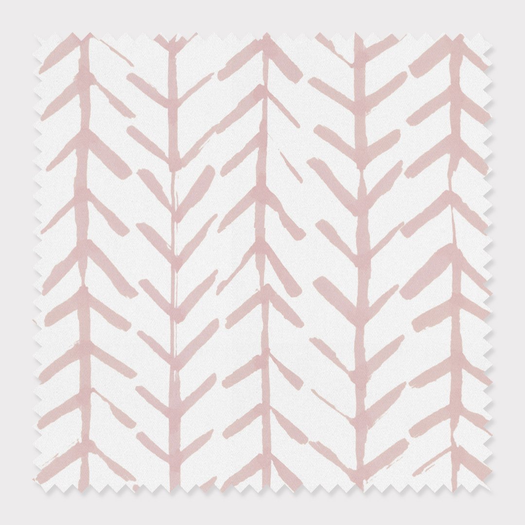 Fabric Cotton / Pink / By The Yard Arrows Fabric Katie Kime