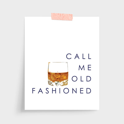 Gallery Prints 5x7 / Unframed Call Me Old Fashioned Print Katie Kime