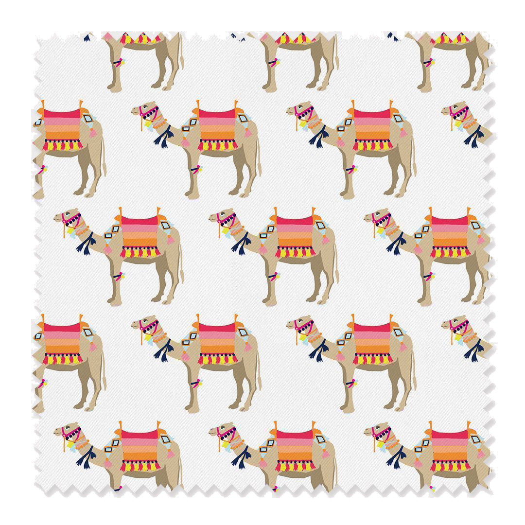 Camel Fabric Fabric Sample / Cotton Twill Katie Kime