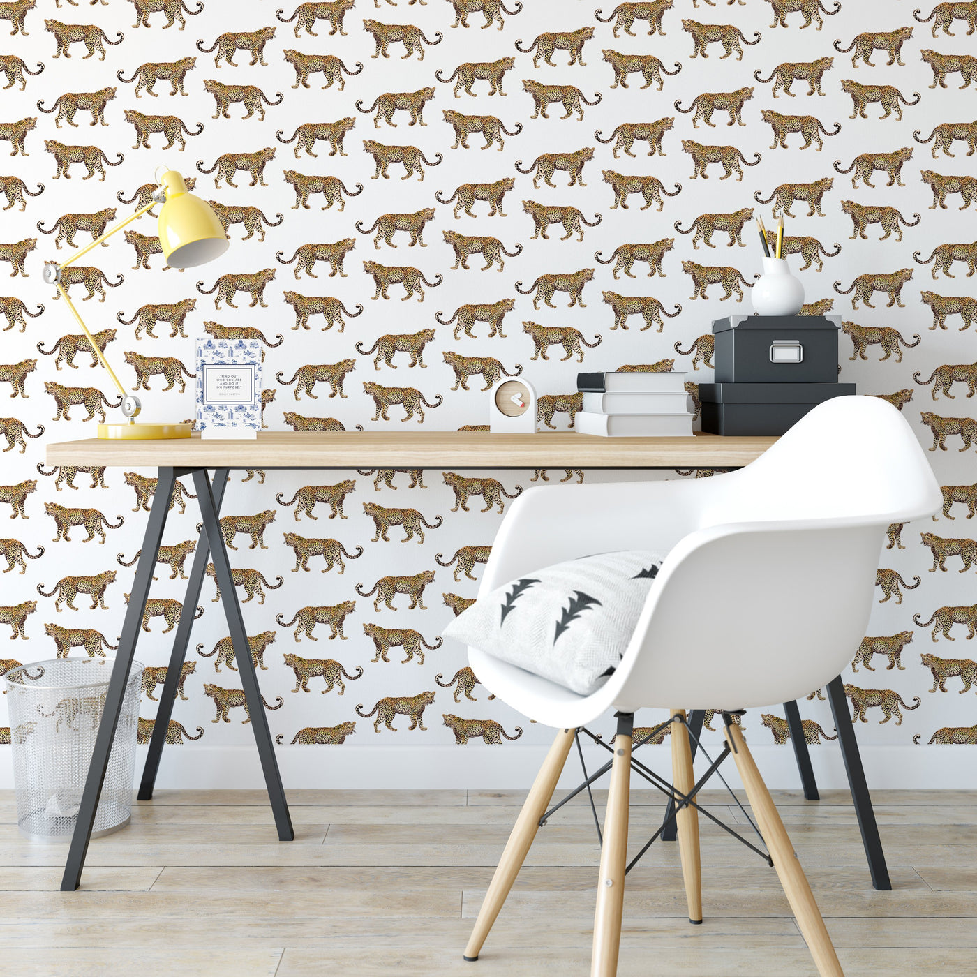Peel & Stick Wallpaper Cheetahs Peel & Stick Wallpaper Katie Kime