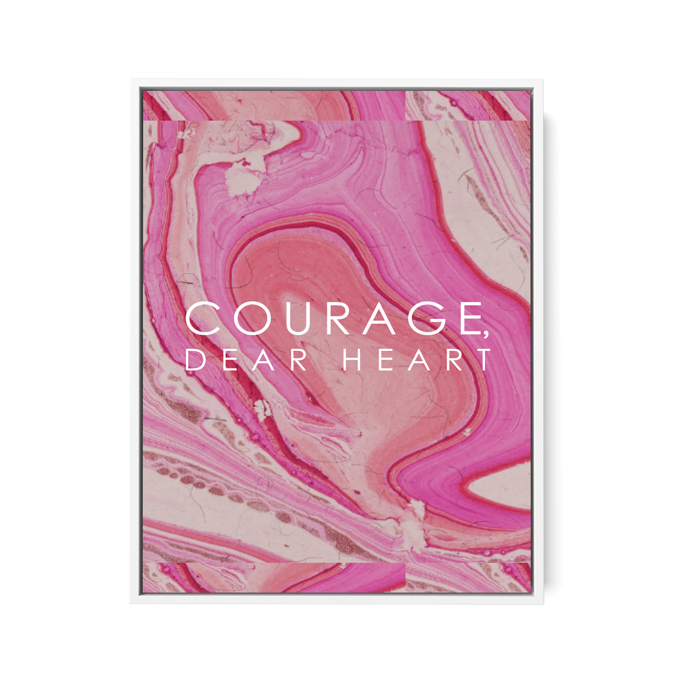 Courage Dear Heart Canvas Canvas Katie Kime