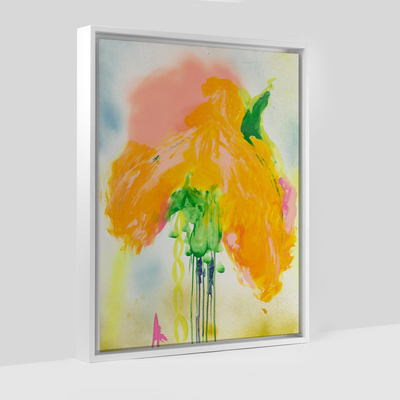 Flower Girl Art Print Gallery Print Canvas / 11x14 / White Frame Katie Kime