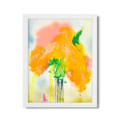 Flower Girl Art Print Gallery Print Print / 11x14 / White Frame Katie Kime