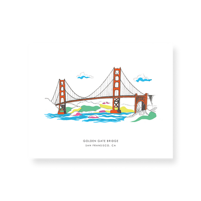 Golden Gate Bridge Gallery Print Gallery Print Katie Kime