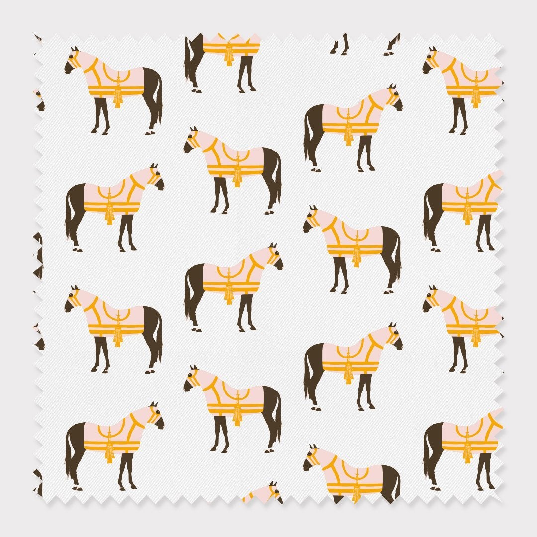 Fabric Horse & Tassel Fabric Katie Kime