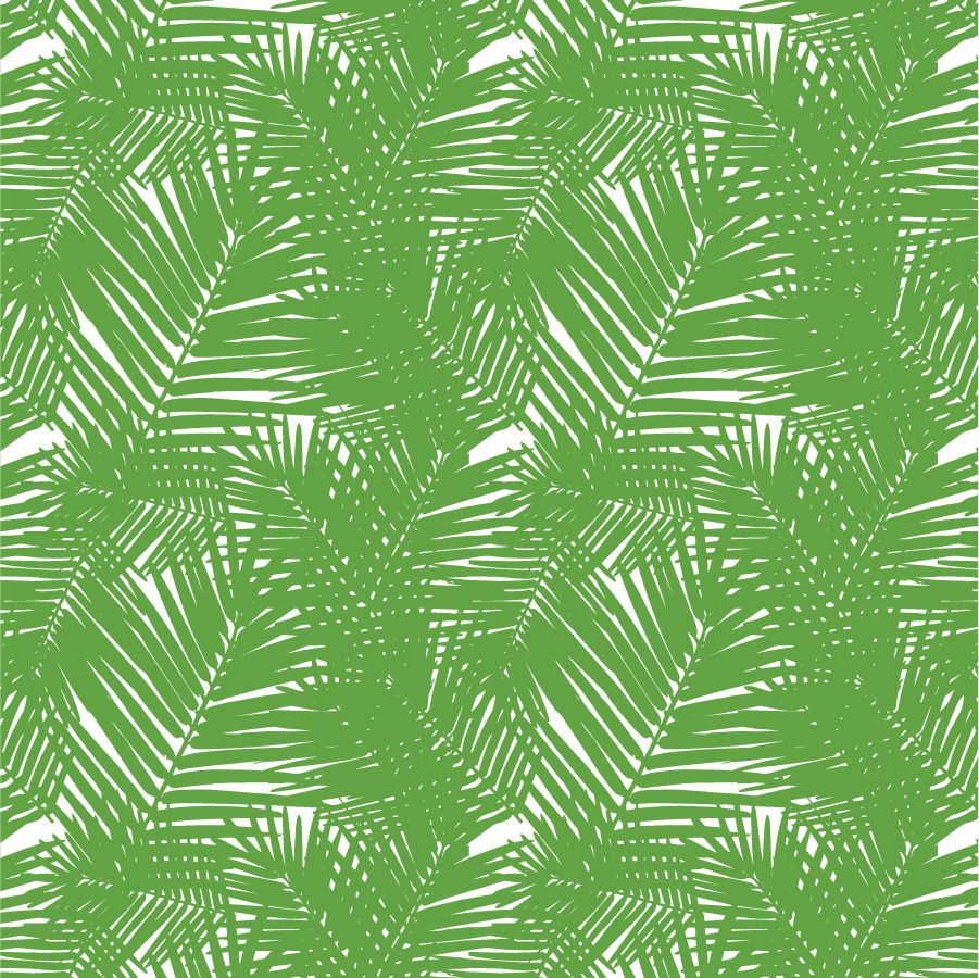 Jungle Leaves Traditional Wallpaper Wallpaper Green / Sample Katie Kime