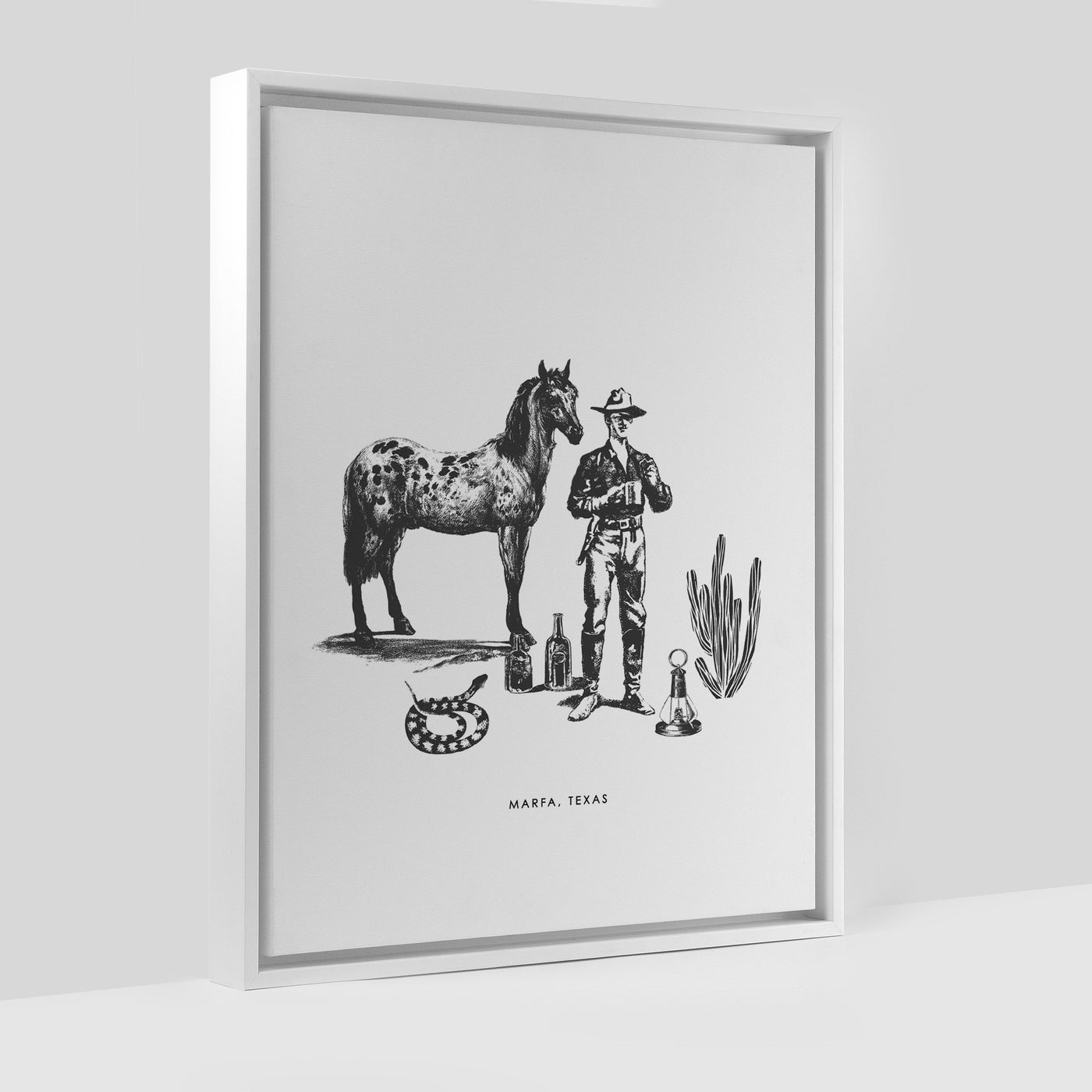 Marfa Cowboy Print Gallery Print Katie Kime